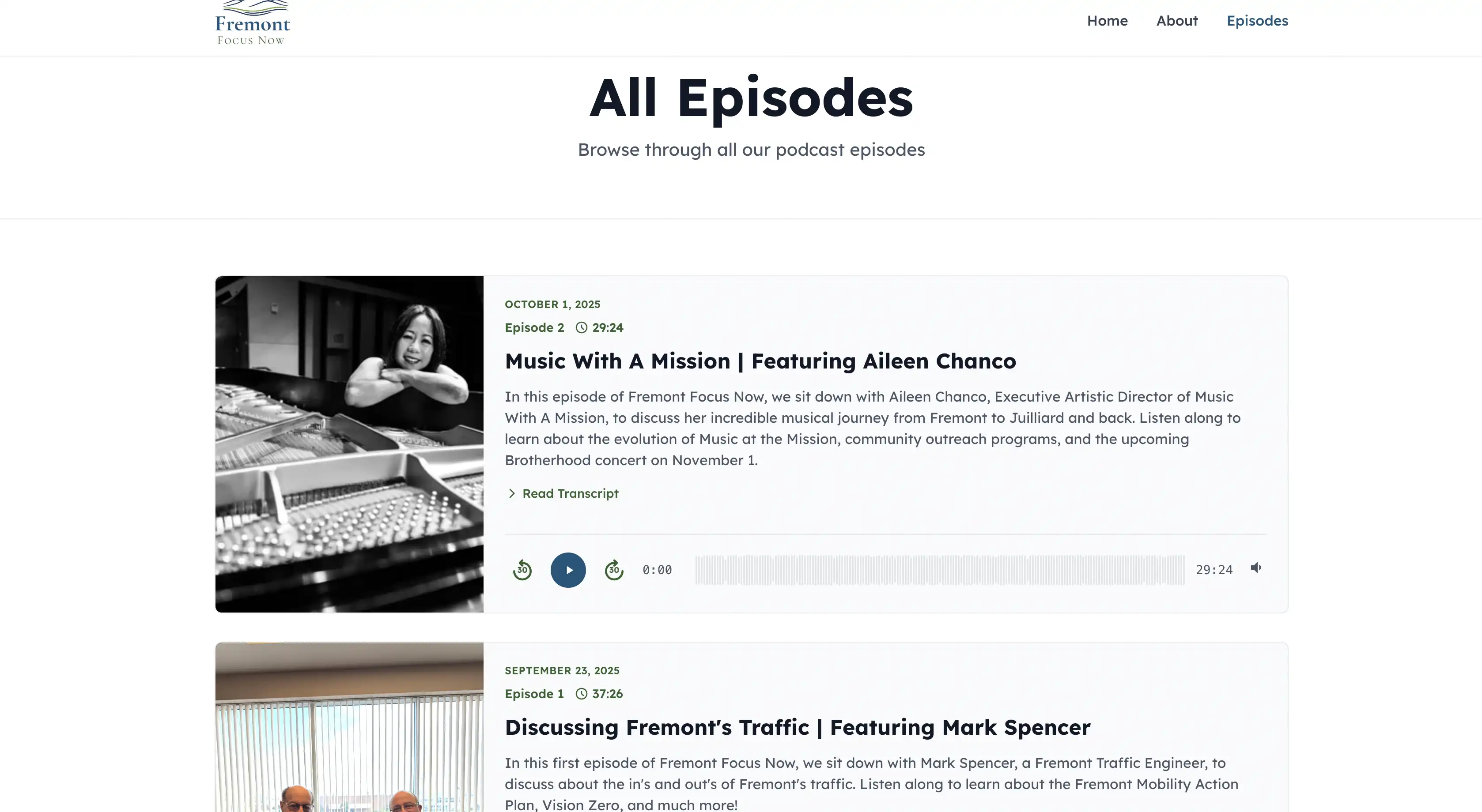 Fremont Focus Now project